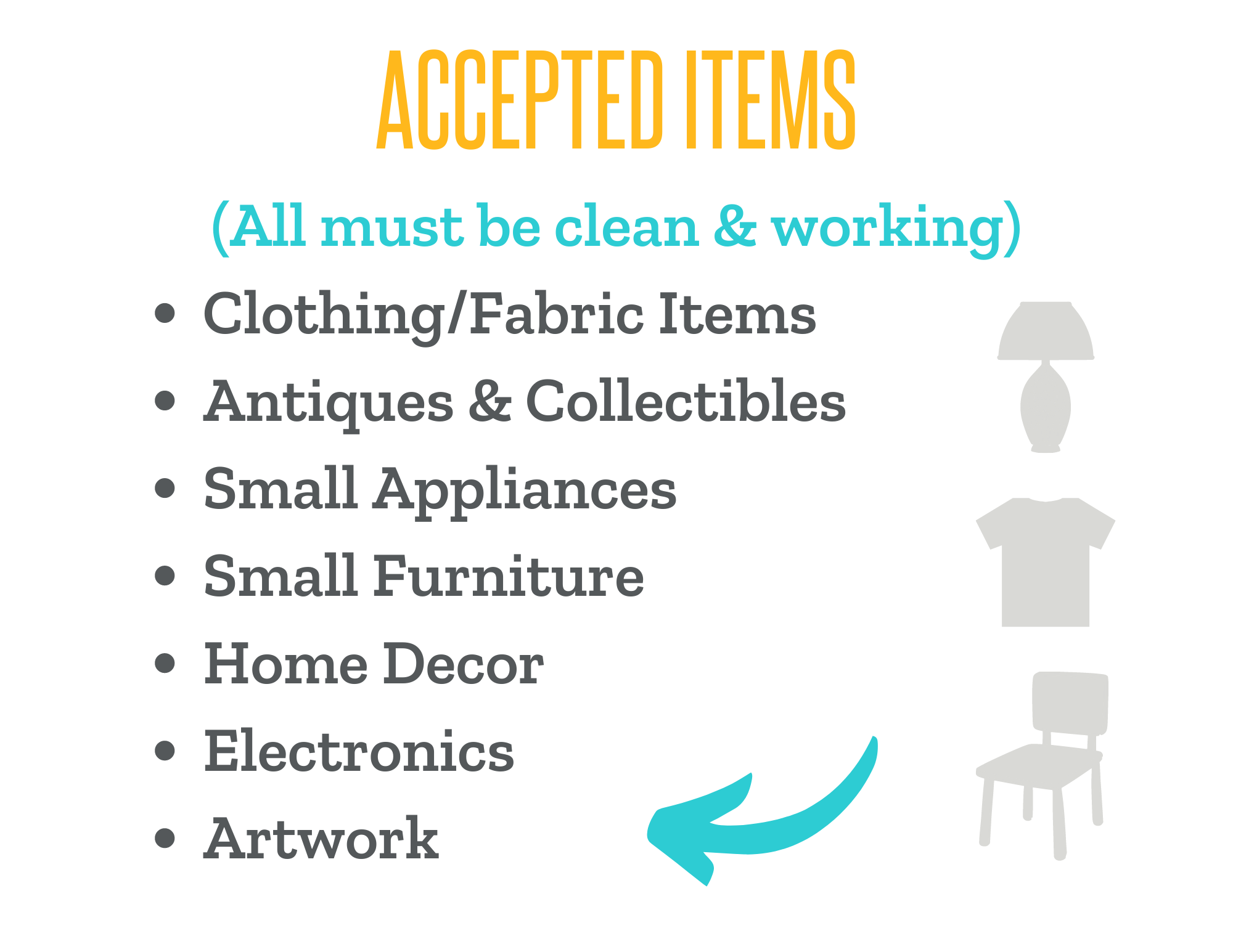 accepted items